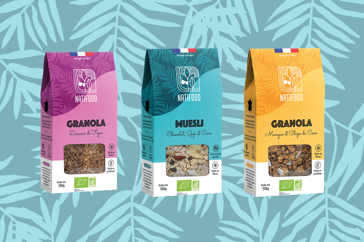 Céréales petit déj natifood